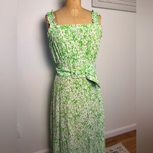 Faithful the Brand Mae midis dress and belt size 6 women’s